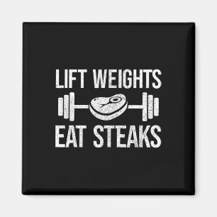 Hub Gewicht essen Steaks Fitness und Kraftübertrag Magnet