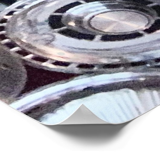 Hub-Karten Poster (Ecke)