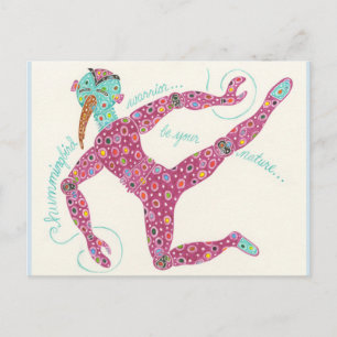 Hub-Reihe für Überlebende #9: Hummingbird Warrior Postkarte