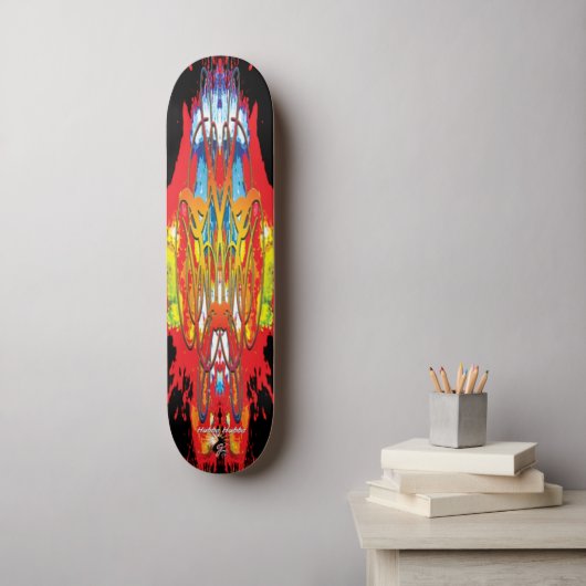 Hubba Hubba g-cat Pro Skateboard (Wandkunst)