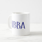 "Hubba" Tasse (Vorderseite Links)