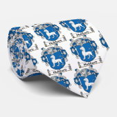 Hubbard Familienwappen Krawatte (Gerollt)