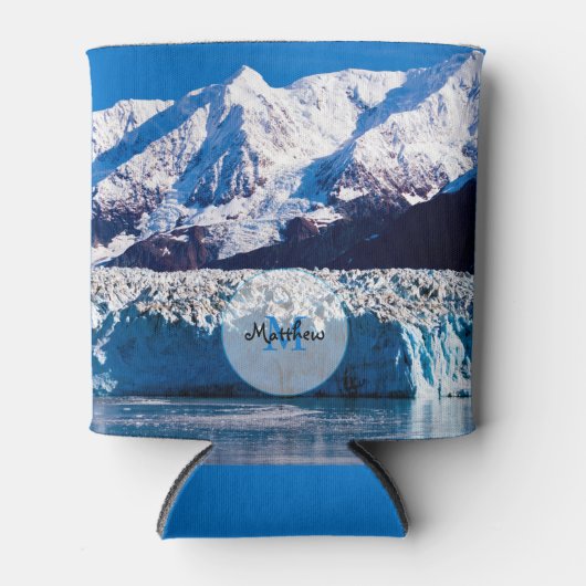 Hubbard Glacier, Alaska, Can Cooler Dosenkühler (Vorderseite)