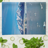 Hubbard Glacier, Alaska Kitchen Teekücher Geschirrtuch (Gefaltet)