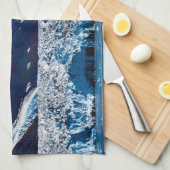 Hubbard Glacier, Alaska Küchentuch (Viertel Falte)