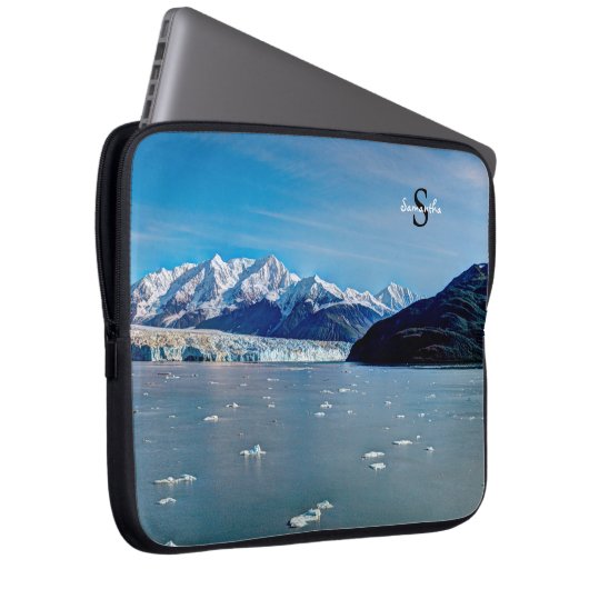 Hubbard Glacier, Alaska Laptopschutzhülle (Vorne Rechts)