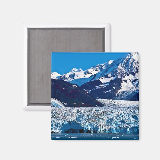 Hubbard Glacier, Alaska Magnet (Vorderseite/Rückseite)