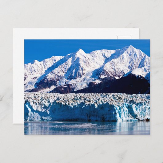 Hubbard Glacier, Alaska Postcard Postkarte (Vorne/Hinten)