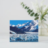 Hubbard Glacier, Alaska Postcard Postkarte (Stehend Vorderseite)