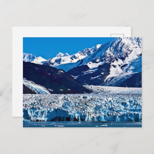 Hubbard Glacier, Alaska Postcard Postkarte (Vorne/Hinten)