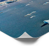 Hubbard Glacier, Alaska Poster (Ecke)