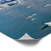 Hubbard Glacier, Alaska Poster (Ecke)