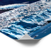Hubbard Glacier, Alaska Poster (Ecke)