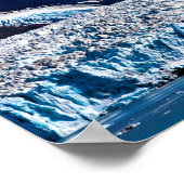 Hubbard Glacier, Alaska Poster (Ecke)