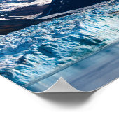 Hubbard Glacier, Alaska Poster (Ecke)