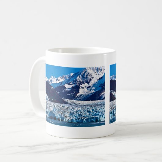 Hubbard Glacier, Alaska-Tasse Kaffeetasse (Vorderseite Links)