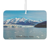Hubbard Glacier, Disenchantment Bay, Air Freshener Autolufterfrischer (Vorderseite)