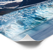 Hubbard Glacier, Druck des Alaska-Fotos (Ecke)