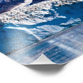 Hubbard Glacier, Druck des Alaska-Fotos (Ecke)