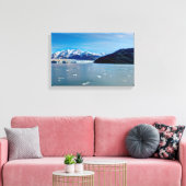 Hubbard Glacier, Druck von Alaska Canvas Leinwanddruck (Insitu (Wohnzimmer))