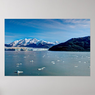 Hubbard-Gletscher, Alaska Poster
