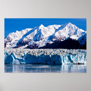 Hubbard-Gletscher, Alaska Poster