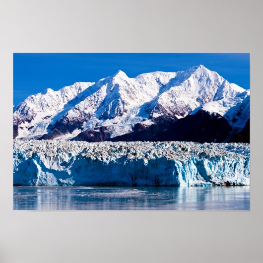 Hubbard-Gletscher, Alaska Poster (Vorne)
