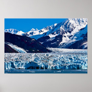 Hubbard-Gletscher, Alaska Poster
