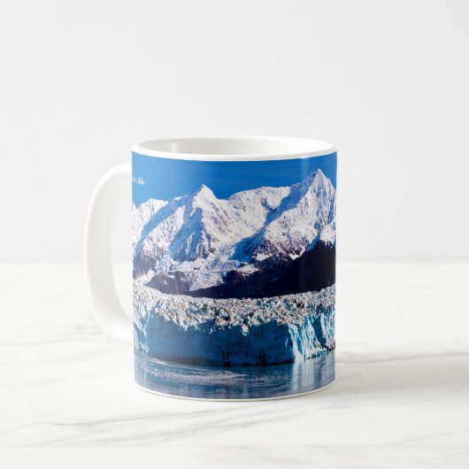 Hubbard-Gletscher, Alaska Tasse (Vorderseite Links)