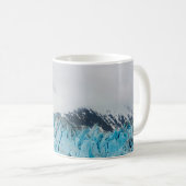 Hubbard-Gletscher von einem Schiff in Alaska Kaffeetasse (VorderseiteRechts)