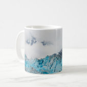 Hubbard-Gletscher von einem Schiff in Alaska Kaffeetasse (Vorderseite Links)