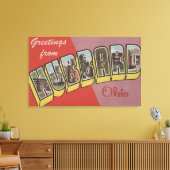 Hubbard, OhioGroße BriefszenenHubbard, OH Leinwanddruck (Insitu (Wohnzimmer))
