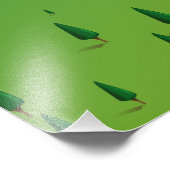 Hubbard See Nord-Michigan Seekarte Foto Park (Ecke)