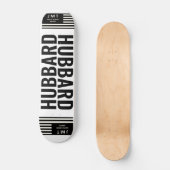HUBBARD. Skateboard (Vorderseite)
