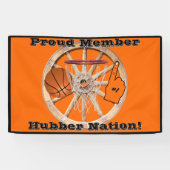 Hubber Nation Basketball Banner (Horizontal)