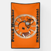 Hubber Nation Football Banner (Vertikal)