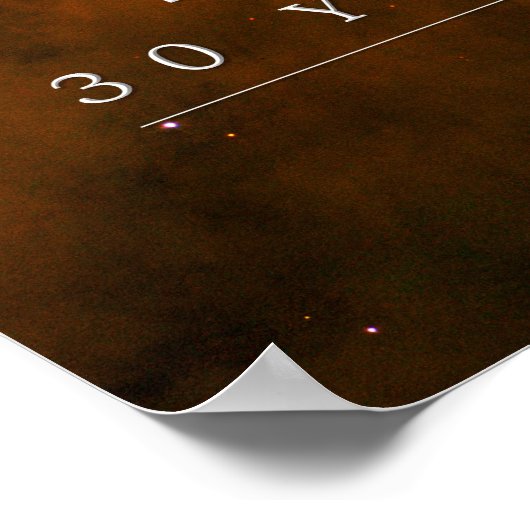 Hubble - 30 Jahre Entdeckung Poster (Ecke)