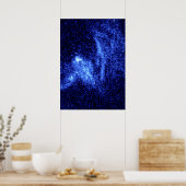 Hubble-Bild des Stellar Bow Shock Poster (Küche)