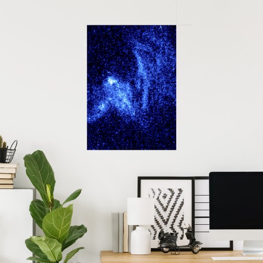 Hubble-Bild des Stellar Bow Shock Poster (Heimbüro)