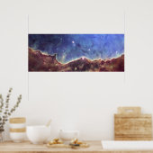 Hubble-Bild von NGC 3324 Poster (Küche)
