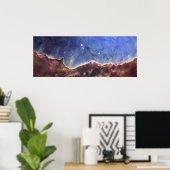 Hubble-Bild von NGC 3324 Poster (Heimbüro)