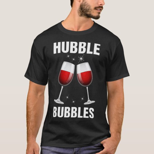 Hubble Bubbles Star künstlerisch Ranch T-Shirt (Vorderseite)