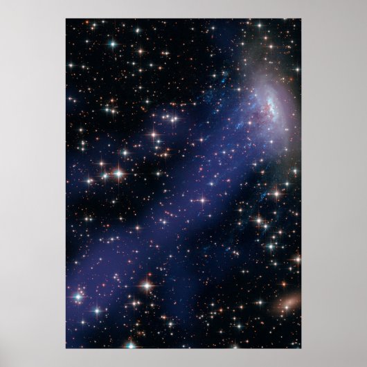 Hubble-Chandra-Verbundwerkstoff ESO137-001 Poster (Vorne)