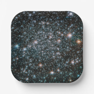 Hubble-Cluster für Schwermetalle Pappteller