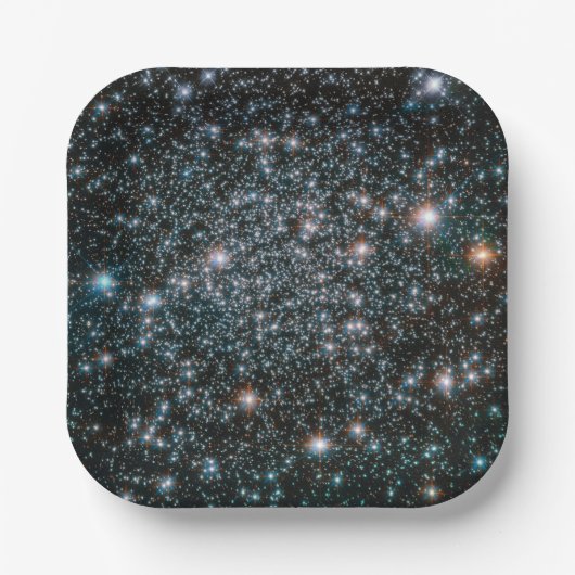 Hubble-Cluster für Schwermetalle Pappteller (Vorderseite)
