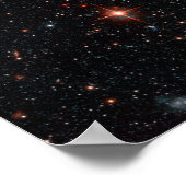 Hubble Deep Field 18x24 (18x24) Poster (Ecke)
