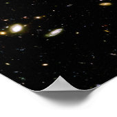 Hubble Deep Field Poster (Ecke)