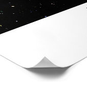 Hubble Deep Field Poster – Iconic Hubble Space (Ecke)