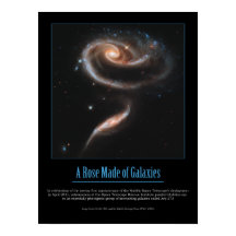 HUBBLE - EINE ROSE AUS GALAXIEN