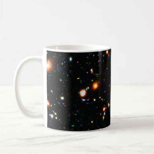 Hubble Extreme Deep Field Kaffeetasse (Links)